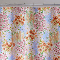 Garden Jubilee Classic Cool Cotton Percale Shower Curtain - Multi,Multi