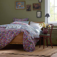 Idril Reversible Classic Cool Cotton Percale Duvet Cover - Magenta Pink, Twin/Twin XL,Magenta Pink