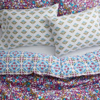 Idril Reversible Classic Cool Cotton Percale Duvet Cover - Magenta Pink, Twin/Twin XL,Magenta Pink