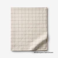 Tailored Stripes Premium Breathable Washed Linen Cotton Sheet Set,