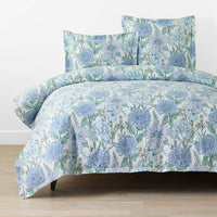 Garden Bliss Classic Smooth Sateen Duvet Cover - Blue Multi, King/Cal. King,Blue Multi
