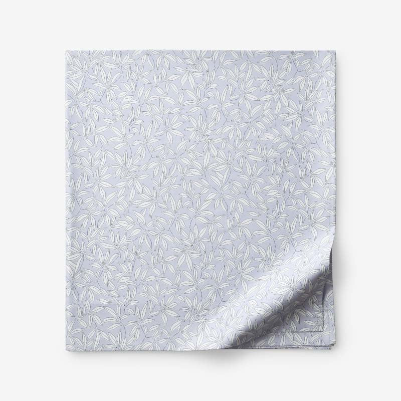 Whispering Petal Classic Smooth Sateen Flat Bed Sheet - Lilac, Full,Lilac