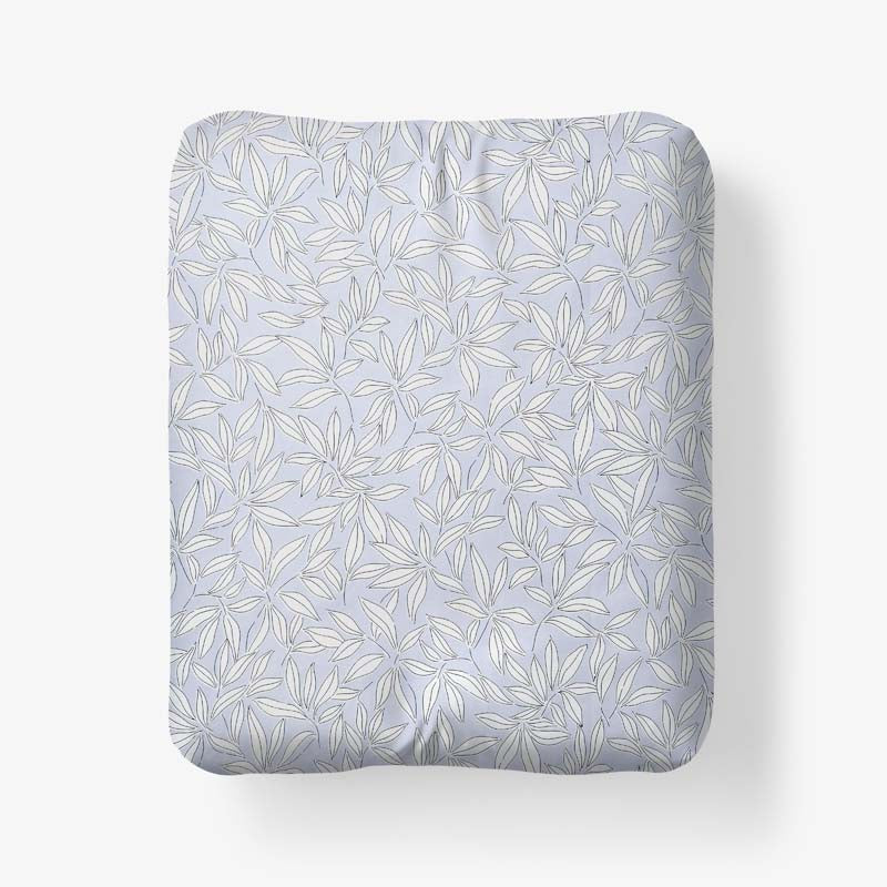 Whispering Petal Classic Smooth Sateen Fitted Bed Sheet - Lilac, Twin,Lilac