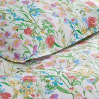 Garden Symphony Classic Cool Cotton Percale Duvet Cover - Multi, King/Cal. King,Multi