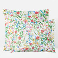Garden Symphony Classic Cool Cotton Percale Sham - Multi, Standard,Multi