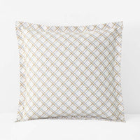 Leander Premium Smooth Wrinkle-Free Sateen Sham - Gray Multi, Euro,Gray Multi
