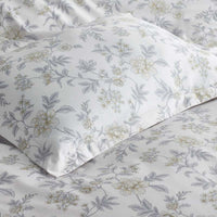 Whispering Garden Premium Smooth Wrinkle-Free Sateen Sham - Gray Multi, King,Gray Multi