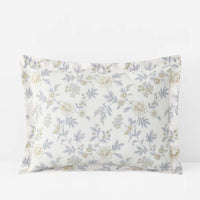 Whispering Garden Premium Smooth Wrinkle-Free Sateen Sham - Gray Multi, King,Gray Multi
