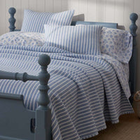 Isadora Classic Cool Cotton Percale Bed Sheet Set - Flower, Full,Flower