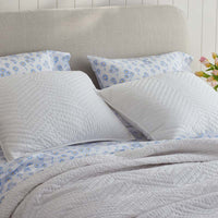 Isadora Classic Cool Cotton Percale Bed Sheet Set - Flower, Full,Flower