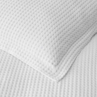 Waffle Duvet Cover - White, Twin/Twin XL,White