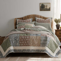Deepti Patchwork Quilted Sham - Multi, Standard,Multi