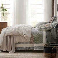 Deepti Patchwork Quilted Sham - Multi, Standard,Multi