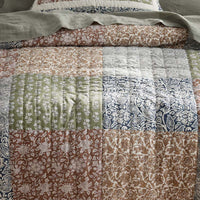 Deepti Patchwork Quilted Sham - Multi, Standard,Multi