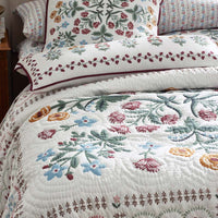 Lottie Quilt - Ivory, King/Cal. King,Ivory