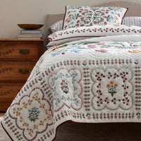 Lottie Quilt - Ivory, King/Cal. King,Ivory