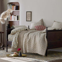 Jiya Reversible Quilted Sham - Taupe, Standard,Taupe