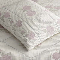 Fleur Sham - Cream, Standard,Cream