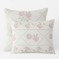 Fleur Sham - Cream, Standard,Cream