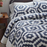 Gwenivere Quilt - Ivory, Twin/Twin XL,Ivory