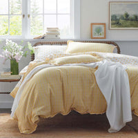 Classic Plaids Yarn-Dyed Cotton Duvet Cover - Soho Plaid, King/Cal. King,Soho Plaid
