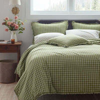 Classic Plaids Yarn-Dyed Cotton Sham - Henri Plaid, Standard,Henri Plaid