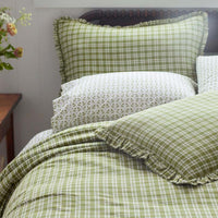 Classic Plaids Yarn-Dyed Cotton Sham - Henri Plaid, Standard,Henri Plaid