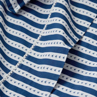 Mini-Prints Garment Washed Cotton Percale Bed Sheet Set - Milos, Twin,Milos