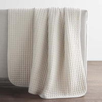 Tufted Stitch Velvet Throw - Sand,Sand