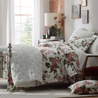 Gauze Deco Quilted Sham - Off White, Standard,Off White