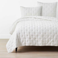 Gauze Deco Quilt - Off White, Twin/Twin XL,Off White