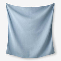 Fara Textured Kantha Quilt - Blue, Twin/Twin XL,Blue
