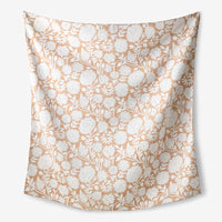 Feliciana Chrysanthemum Reversible Quilted Sham - Clay, Standard,Clay