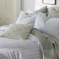 Tira Mini Floral Decorative Square Pillow Cover - Mini Floral Green, 20 in. x 20 in.,Mini Floral Green
