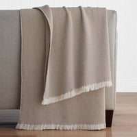 Cadence Solid Throw - Taupe,Taupe