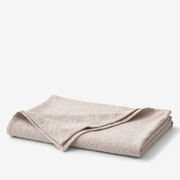 Delicate Floral Blanket - Beige, Full/Queen,Beige