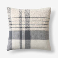 Textured Boucle Decorative Square Pillow Cover - Charcoal Gray, 20 in. x 20 in.,Charcoal Gray