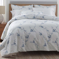 Brinda Floral Sham - White, Standard,White