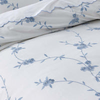 Brinda Floral Sham - White, Standard,White