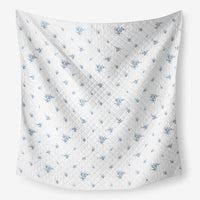 Brinda Floral Quilt - White, Twin/Twin XL,White