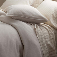 Mini Waffle Duvet Cover - Buff, Twin/Twin XL,Buff