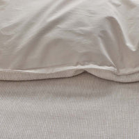 Mini Waffle Duvet Cover - Buff, Twin/Twin XL,Buff