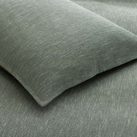 Mini Waffle Duvet Cover - Olive, Twin/Twin XL,Olive