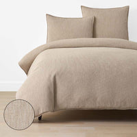 Mini Waffle Duvet Cover - Wheat, Twin/Twin XL,Wheat
