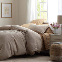 Mini Waffle Duvet Cover - Wheat, Twin/Twin XL,Wheat
