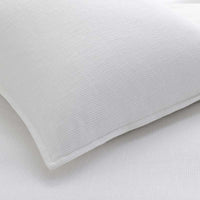 Mini Waffle Duvet Cover - White, Twin/Twin XL,White