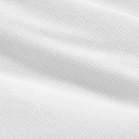 Mini Waffle Sham - White, Standard,White