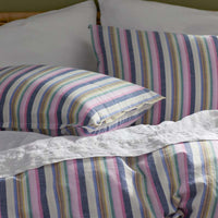 Yamika Stripe Duvet Cover - Multi, King/Cal. King,Multi