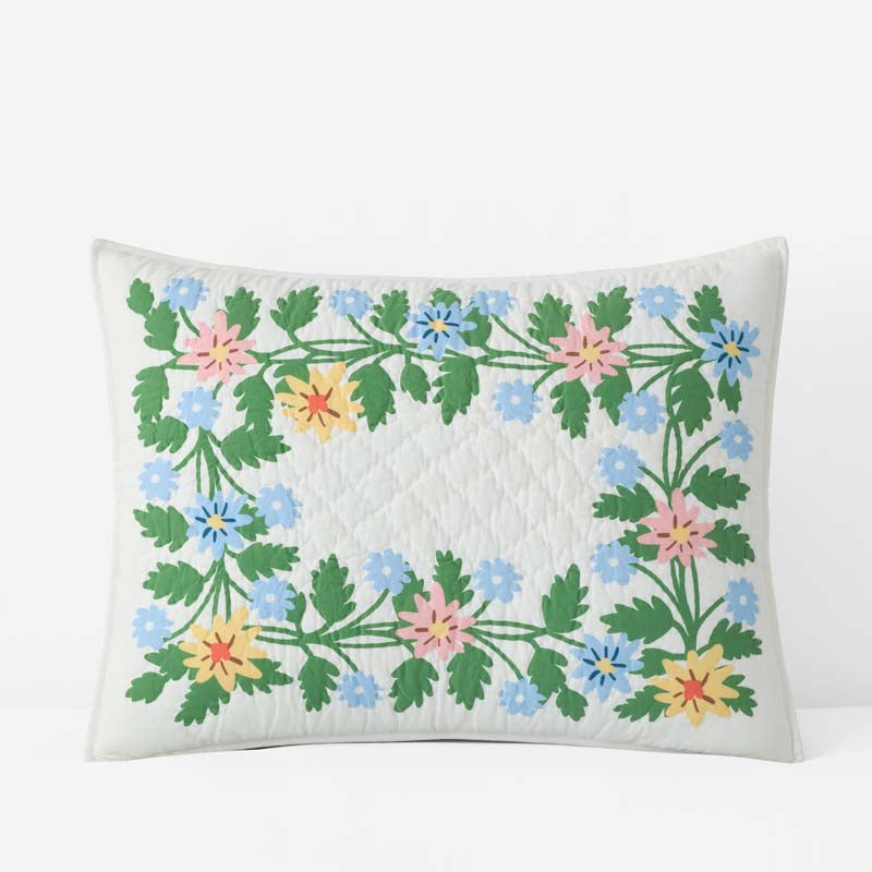Helena Quilted Sham - Multi, Standard,Multi