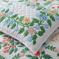 Helena Quilted Sham - Multi, Standard,Multi